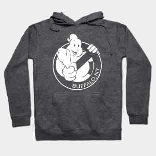 Buffalo Ghostbusters - White Imprint Hoodie